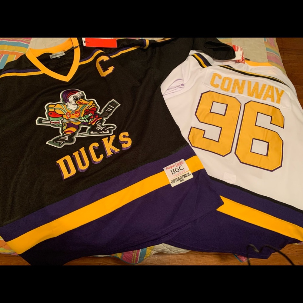 Custom Mighty Ducks Hockey jersey’s